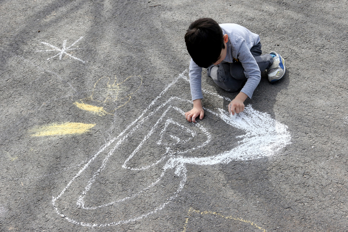 Student illustration of a car