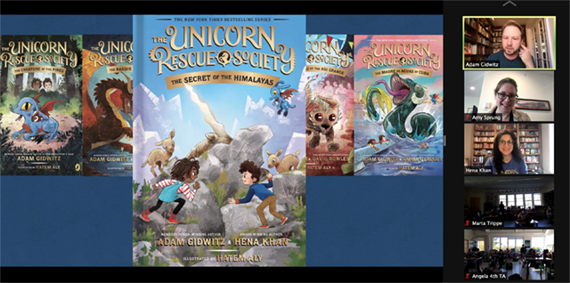 BDS Author Visit Scoop 05.14.21 Student illustration of a car