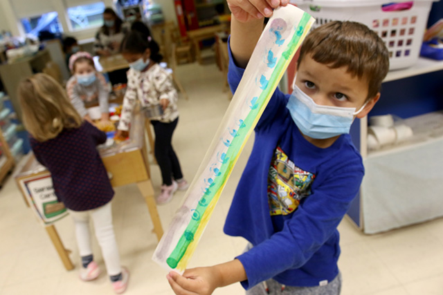 Student illustration of a car