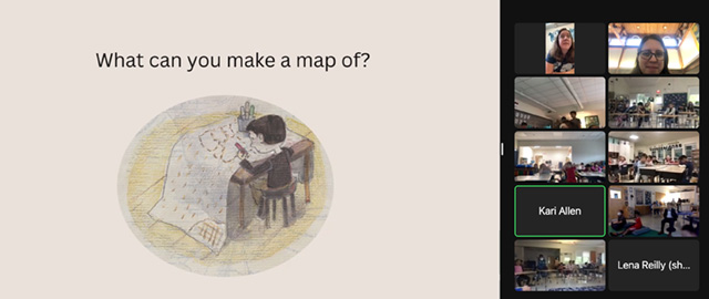 BDS Author Visit 09.22.22Scoop Student illustration of a car