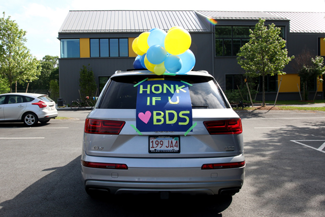 Student illustration of a car