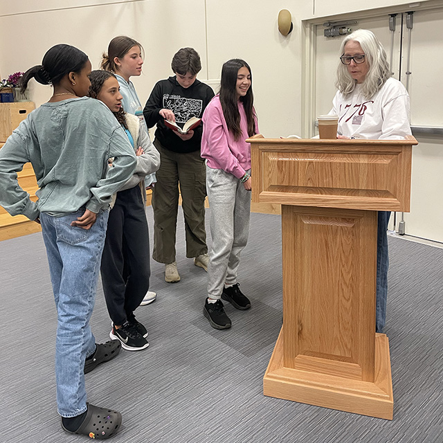 B is for Belonging at Belmont Day logo art